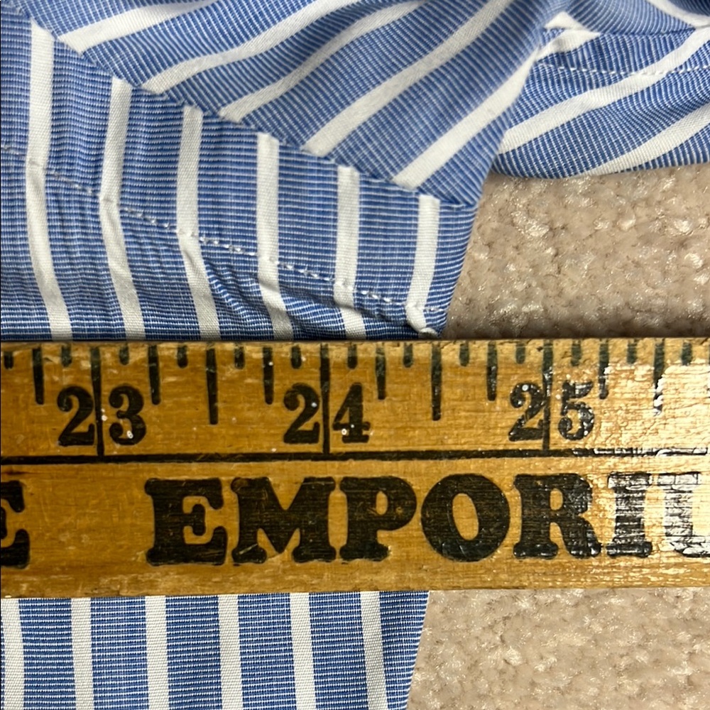 Polo Ralph Lauren Blue Striped Men's Shirt - Picture 5 of 6